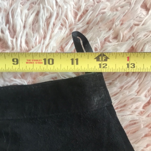 🎱VTG suede leather pencil skirt - Picture 7 of 8
